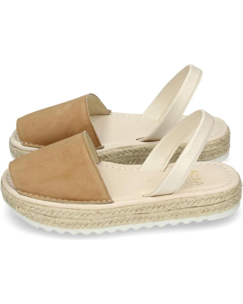 Sandalias de Mujer RIA MENORCA MENORQUINA ESPARTO 21920 ANTE C- 6482