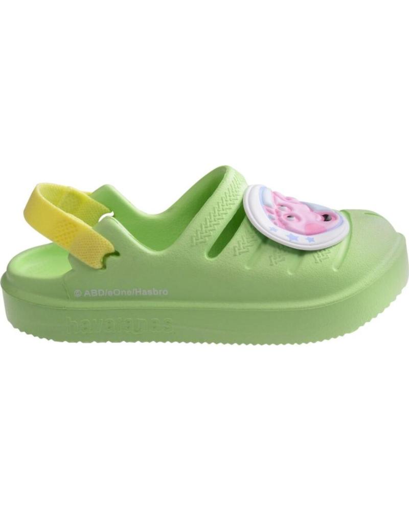 HAVAIANAS CHANCLAS NINO MODELO 4148462H COLOR VERDE 1822 VDEAM