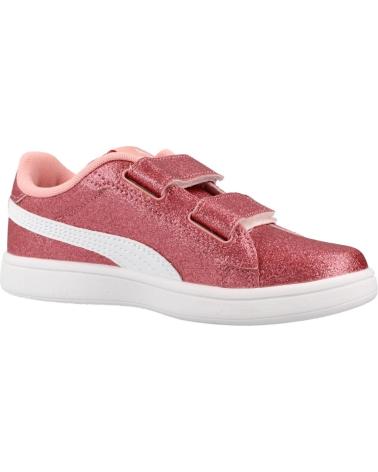 PUMA ZAPATILLAS NIÑA ROSA PINK CON CIERRE DE VELCRO