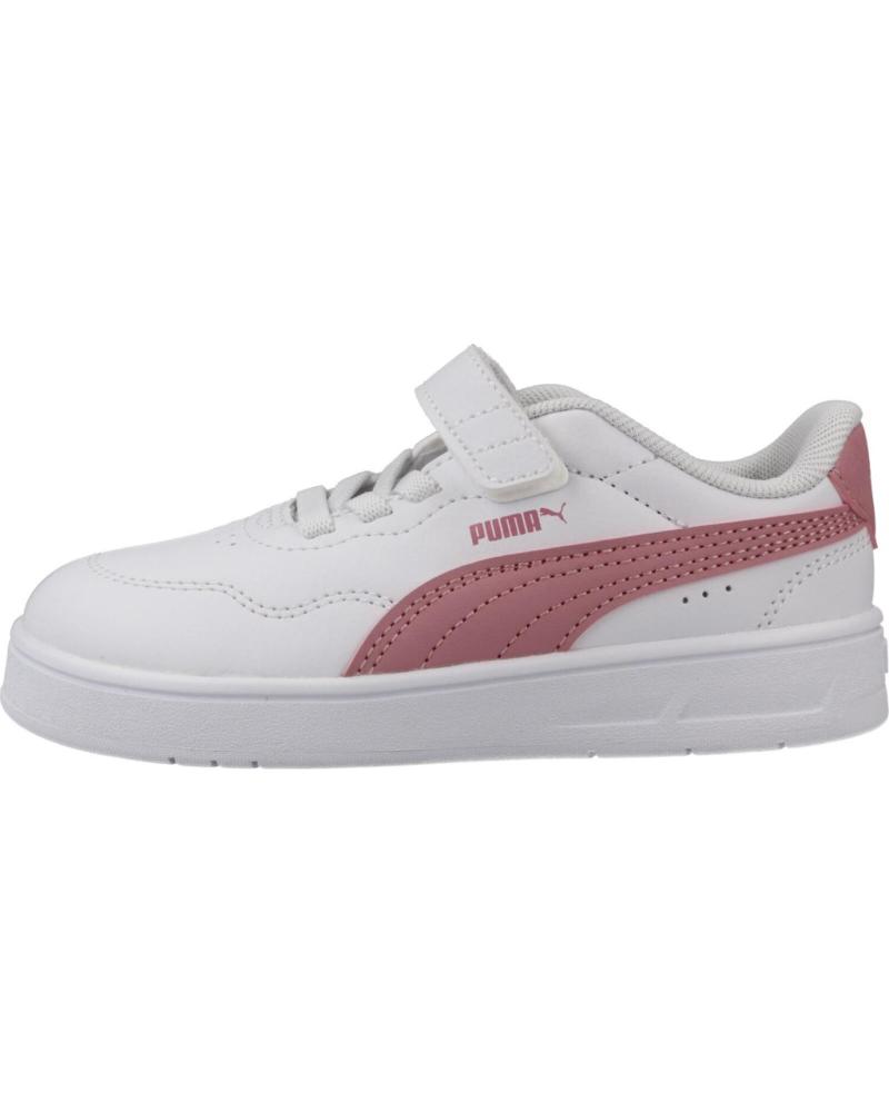 PUMA ZAPATILLAS NINA MODELO 179177 BLANCAS Y ROSAS WHTPNK