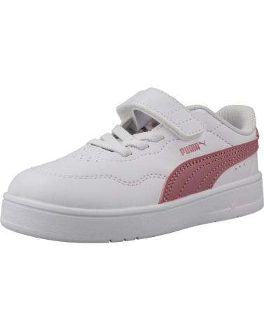 PUMA ZAPATILLAS NINA MODELO 179177 BLANCAS Y ROSAS WHTPNK