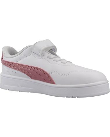 PUMA ZAPATILLAS NINA MODELO 179177 BLANCAS Y ROSAS WHTPNK