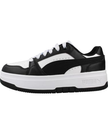 PUMA ZAPATILLAS NIÑO 179179 BLANCO Y NEGRO WHTBLK