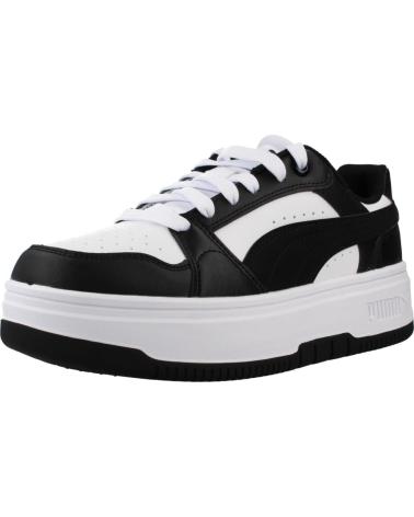 PUMA ZAPATILLAS NIÑO 179179 BLANCO Y NEGRO WHTBLK