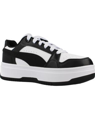 PUMA ZAPATILLAS NIÑO 179179 BLANCO Y NEGRO WHTBLK