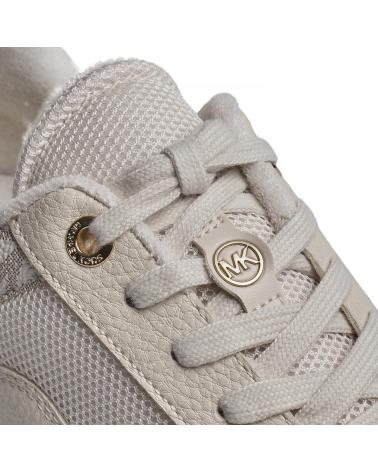 MICHAEL KORS ZAPATILLAS MUJER DEPORTIVAS HATTIE TRAINER 49T5HAFS1D BEIGE-DORADO