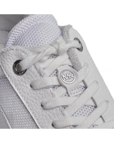 MICHAEL KORS ZAPATILLAS MUJER DEPORTIVAS HATTIE TRAINER 49T5HAFS1D BLANCO-PLATEADO