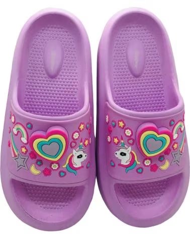 NICOBOCO CHANCLA AGUA FANTASIA NINA HEART 44-123 ROSA