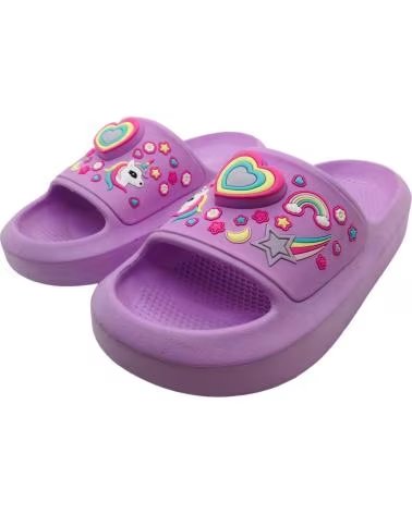 NICOBOCO CHANCLA AGUA FANTASIA NINA HEART 44-123 ROSA