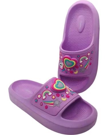 NICOBOCO CHANCLA AGUA FANTASIA NINA HEART 44-123 ROSA