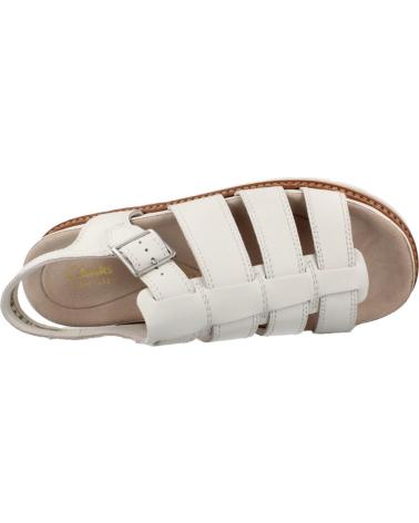 CLARKS SANDALIAS ORIANNA TWIST BLANCAS WHITE