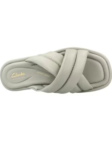 CLARKS SANDALIAS MUJER ALDA GLIDE COLOR VERDE GREEN