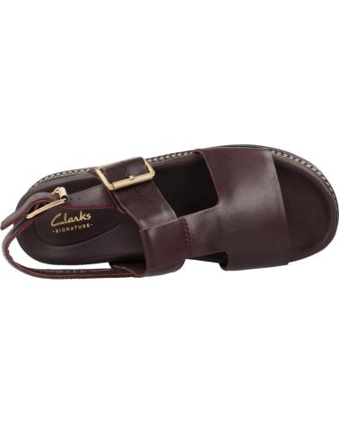 CLARKS SANDALIAS ORIANNA SKY BURDEOS WINE