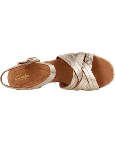 CLARKS SANDALIAS SABINA STRAP ORO CHAMPÁN CHMPGNE