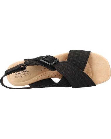 CLARKS SANDALIAS NERISA WEST COLOR NEGRO BLACK