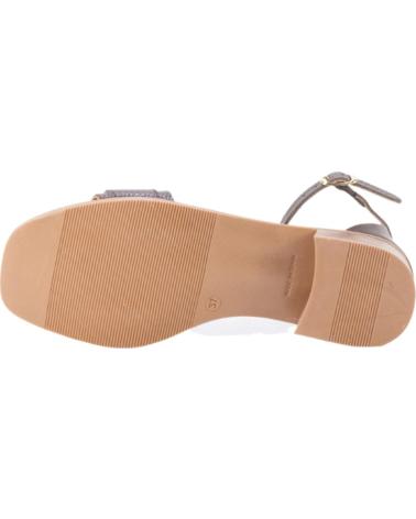 KESLEM SANDALIA 5891 CON PULSERA Y DETALLE FRONTAL MARRON