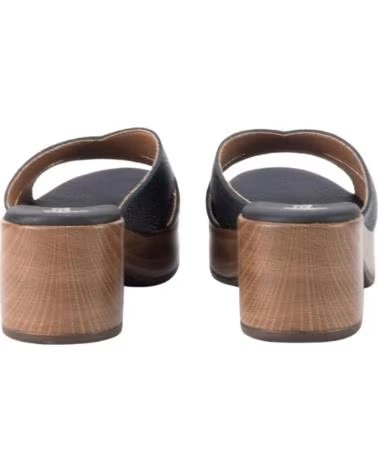 KESLEM ZUECOS 5920 PLATAFORMA MADERA NEGRO