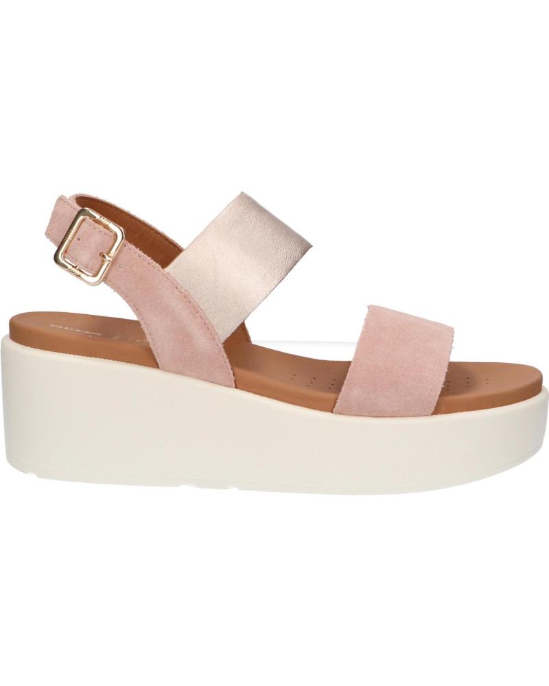 GEOX SANDALIAS D XAND 2 2S C8156 ROSE CON PLATAFORMA