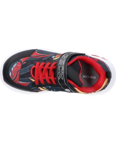 GEOX ZAPATILLAS DEPORTIVAS J ASSISTER CON LUCES J45DZB C0054 BLACK-YELLOW