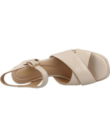 CLARKS SANDALIAS 26181304C NUDE CREAM