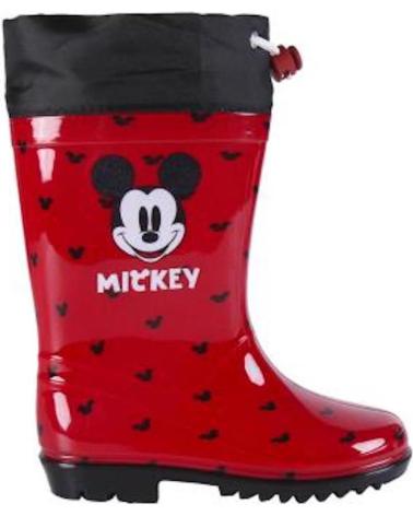 Botas de agua de Niña y Niño  BOTA DE AGUA MICKEY ROJO