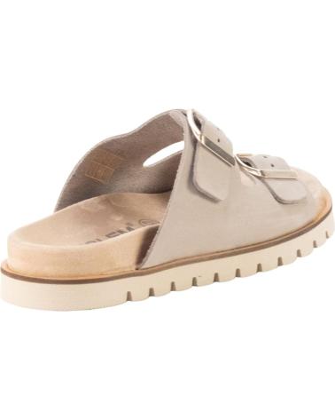 KESLEM SANDALIAS ROCIO TAUPE CON DOBLE HEBILLA