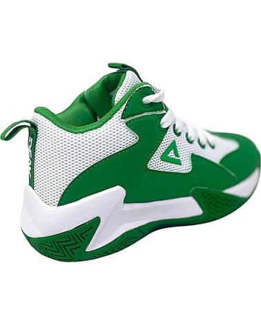 PEAK ZAPATILLAS DE BALONCESTO EK3920A-CELTICS EN PARA NINOS VERDE