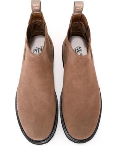 Botines de Hombre WALK IN PITAS BOTA CHELSEA TRACK HOMBRE TOPO