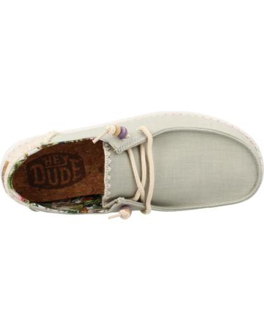 HEY DUDE ZAPATOS CASUAL MUJER MODELO 40071H VERDE SAGE