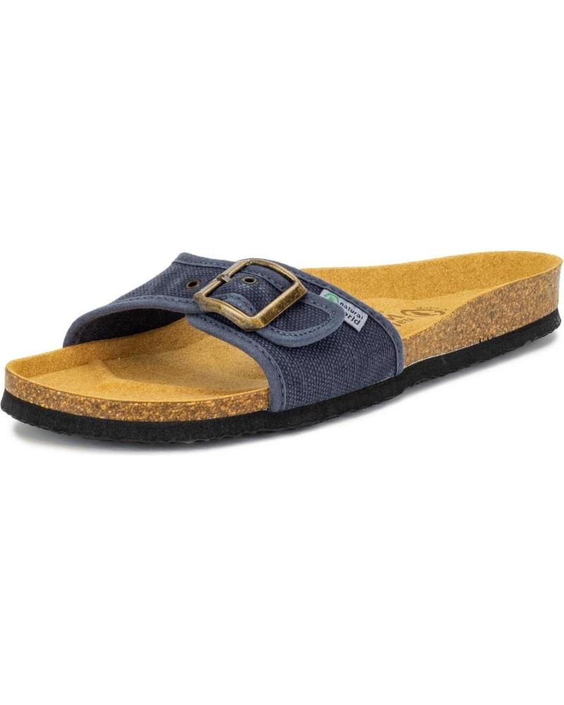 Sandalias NATURAL WORLD de Mujer 7003E M - 48 BIO PALA ENZIMATICO AZUL MARINO Sandalias NATURAL WORLD de Mujer 7003E M - 48 BIO PALA ENZIMATICO AZUL MARINO