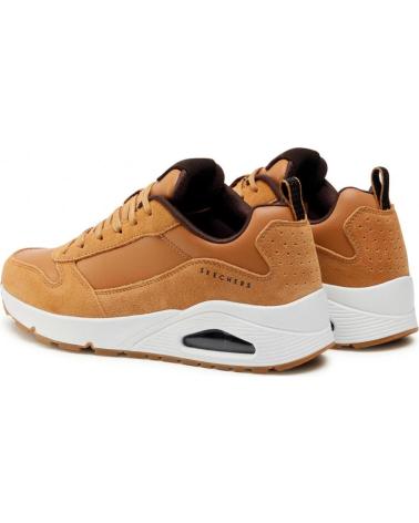 Zapatos SKECHERS  de Hombre CALZADO MARCA MODELO LACE-UP S  BEIG