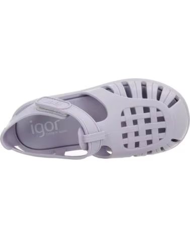 IGOR CLAQUETTES ENFANT MODÈLE S10271 COULEUR VIOLET MAUVE MALVA