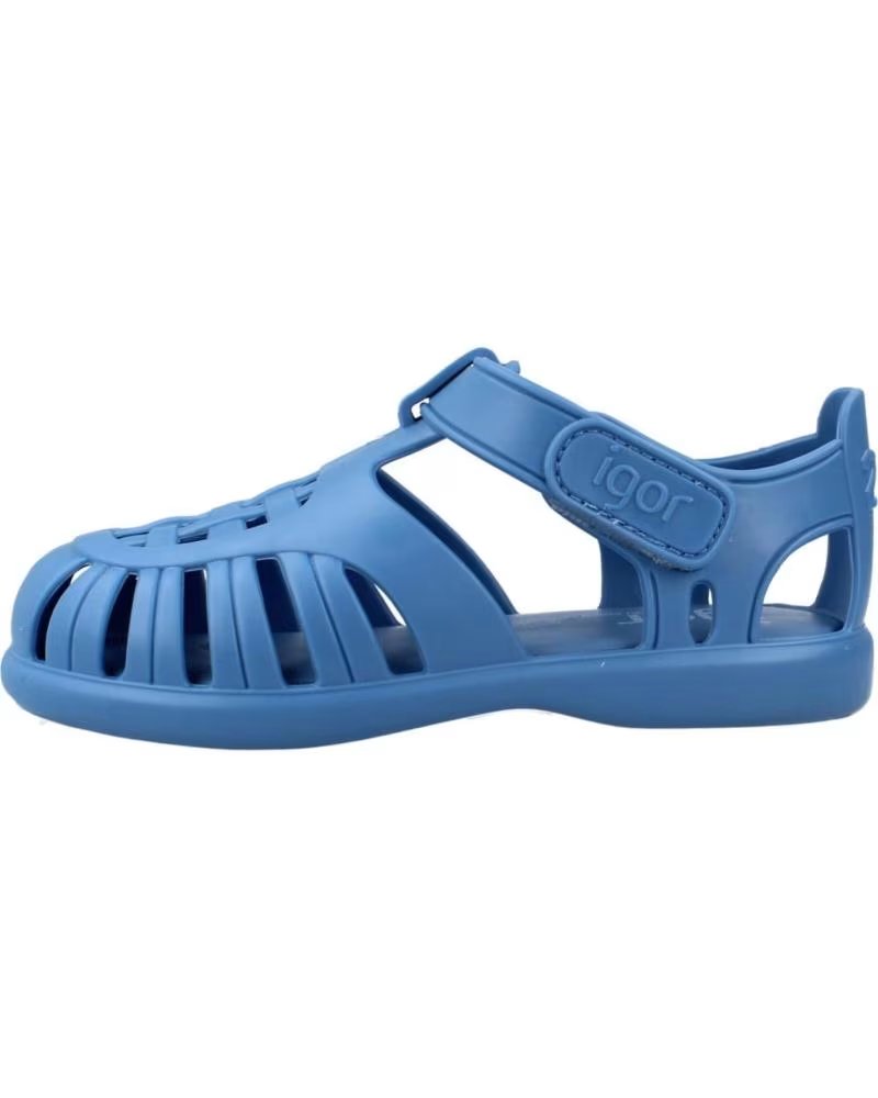 IGOR KINDER SANDALEN S10271 BLAU AZUL