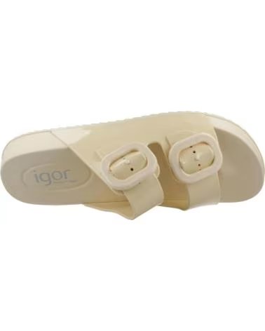 IGOR SLIDES S10334 YELLOW BRLLMRF WOMEN