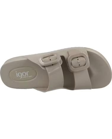 IGOR CHANCLAS S10334 MARRÓN CLARO BRLLSAND
