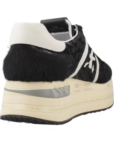 PREMIATA ZAPATILLAS MUJER MODELO BETH COLOR NEGRO 7740