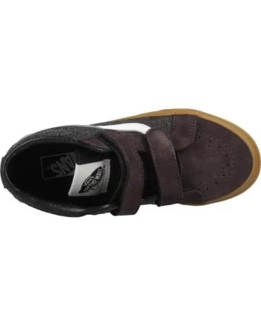 VANS OFF THE WALL ZAPATILLAS NINO VANS MODELO SK8-MID REISSUE V COLOR NEGRO BL BLACK