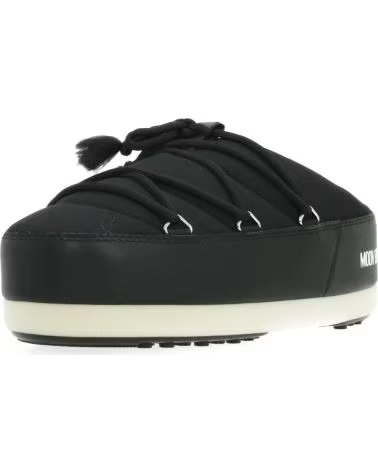 MOON BOOT MOCASINES MUJER MODELO MB EVX MULE NYLON COLOR NEGRO BLACK