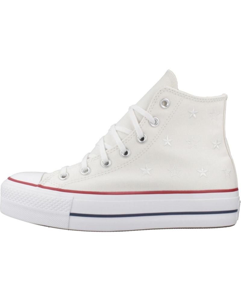 CONVERSE ZAPATILLAS MUJER MODELO TAYLOR ALL STAR LIFT COLOR BLANCO WH WHITE
