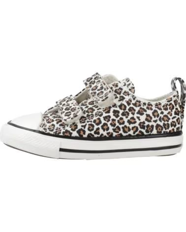 CONVERSE ZAPATILLAS NINA MODELO CHUCK TAYLOR ALL STAR 2V OX COLOR ANI EGRTWHT