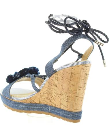 Zapatos de cuña de Mujer MARIA MARE 66792 C30863 DENIM AZUL