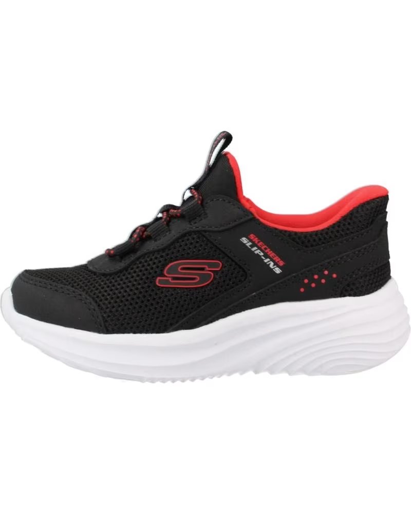 SKECHERS ZAPATILLAS MODELO 404208N PARA NIÑO BLK