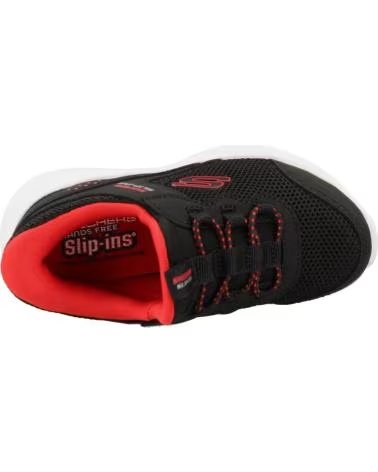 SKECHERS ZAPATILLAS MODELO 404208N PARA NIÑO BLK