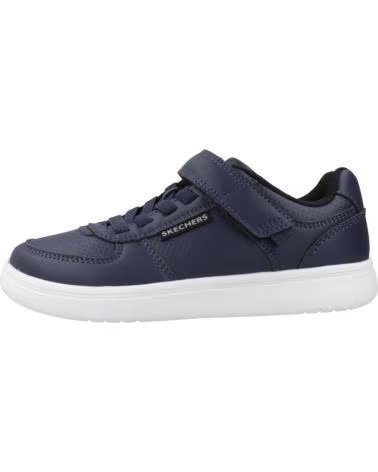 SKECHERS ZAPATILLAS QUICK STREET LITE AZUL NIÑO NVY
