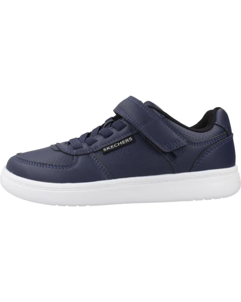 SKECHERS ZAPATILLAS QUICK STREET LITE AZUL NIÑO NVY