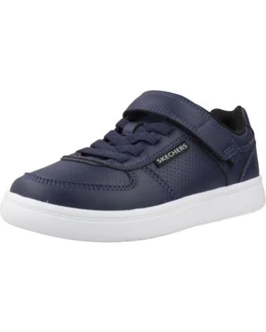 SKECHERS ZAPATILLAS QUICK STREET LITE AZUL NIÑO NVY