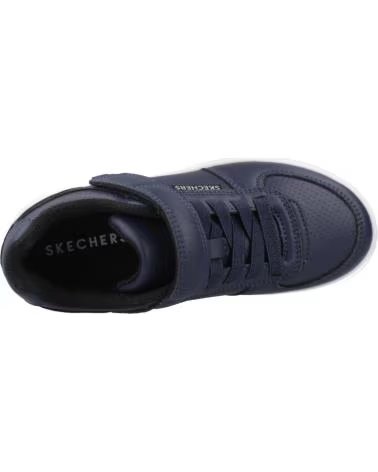 SKECHERS ZAPATILLAS QUICK STREET LITE AZUL NIÑO NVY