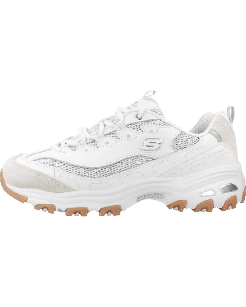 SKECHERS ZAPATILLAS D LITES STELLAR SHIMMER BLANCAS WSL