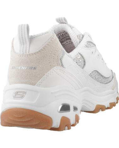 SKECHERS ZAPATILLAS D LITES STELLAR SHIMMER BLANCAS WSL