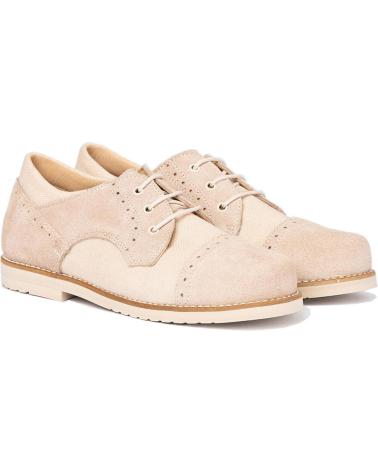 Sapatos ANGELITOS  de Menino CEREMONIA PIEL 816  BEIGE